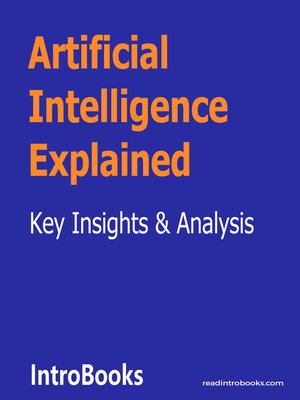 cover image of Artificial Intelligence Explained